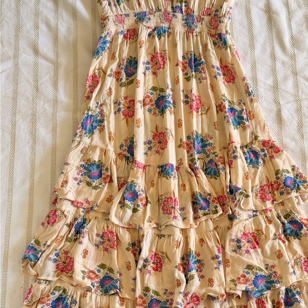 Spell Solstice Ruffle Gown Size M - Picture 5 of 11